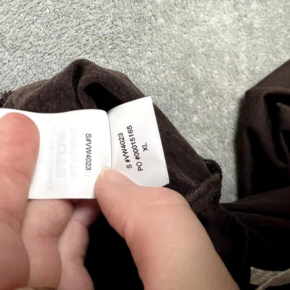 Vuori Halo Essential Wide Leg Pants Womens XL Brown Athleisure Soft - Picture 9 of 9